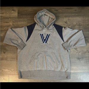 Vintage Nike Center Swoosh Villanova Hooded Sweatshirt